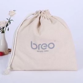 China Saco de cordão personalizado branco, mini sacos de cordão quadrados da lona fornecedor