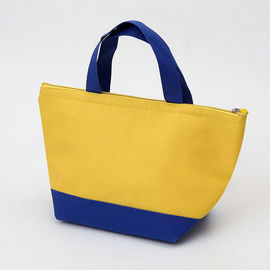 China Sacola amarela amigável da lona de Eco/grandes sacos de compras de grande resistência da lona fornecedor