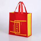 China Grandes sacos de compras não tecidos do polipropileno/saco não tecido reusável do vermelho empresa