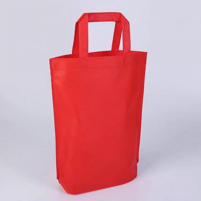 Os sacos não tecidos personalizados econômicos, viajam sacolas laminadas não tecidas