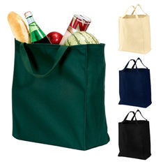 O presente feito sob encomenda durável ensaca com logotipo/volume personalizado verde dos sacos do presente